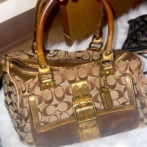 Vintage Coach Purse holographic